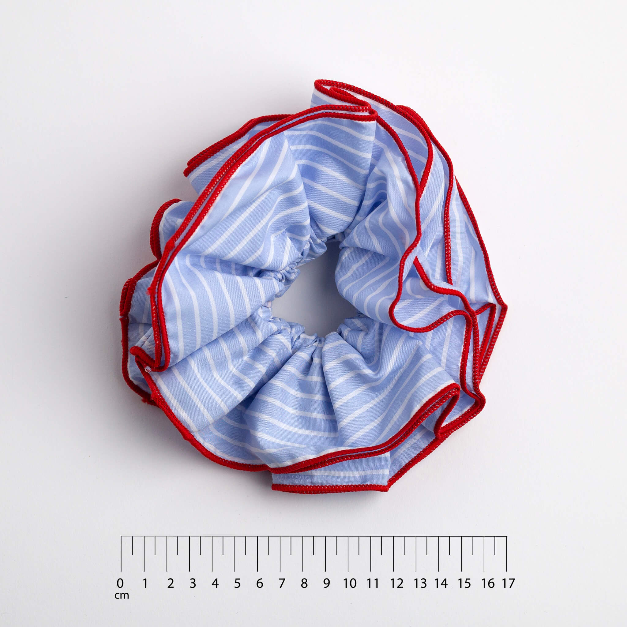 Bloom Double Layer Scrunchie Red Plaid – THOC Collective