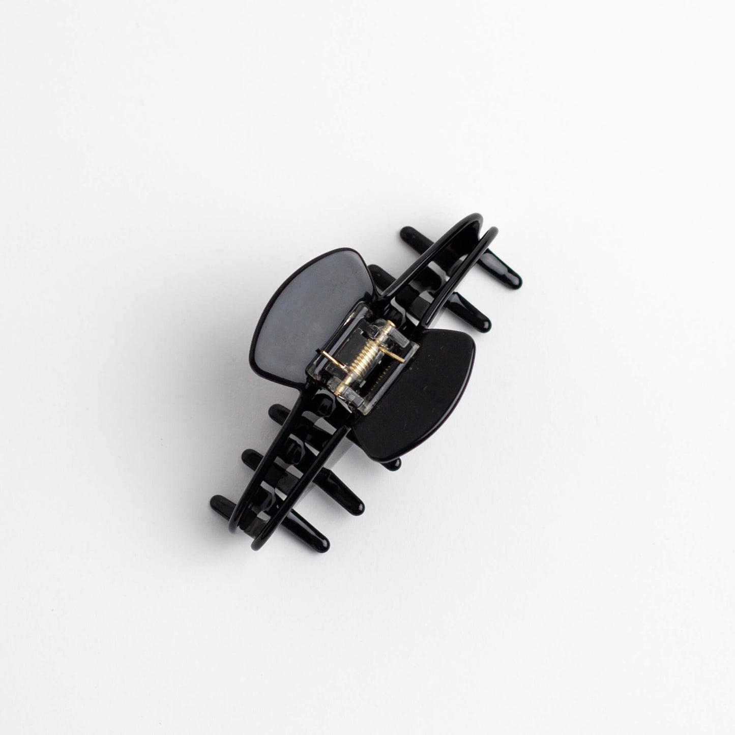 THOC Sloane Claw Clip in Espresso colour with claws facing down, on a white background